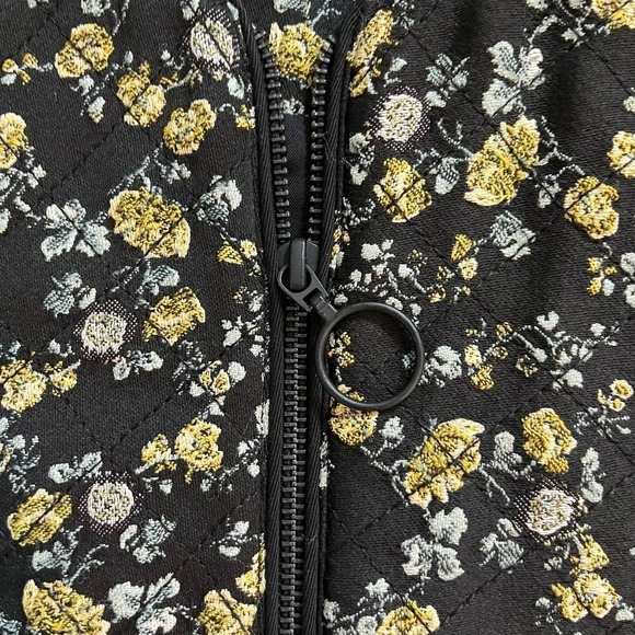Tularosa revolve Isabelle Jacket in Yellow Rose Floral cropped medium - Picture 6 of 12